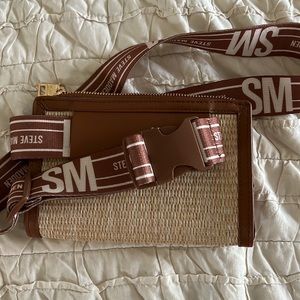 Steve Madden Straw Crossbody